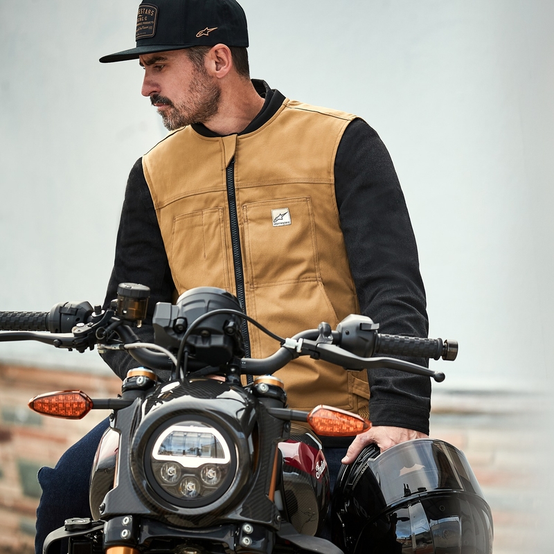 Alpinestars Tech-Air®3 V2 γιλέκο αερόσακου με σύστημα καμβά μαύρο