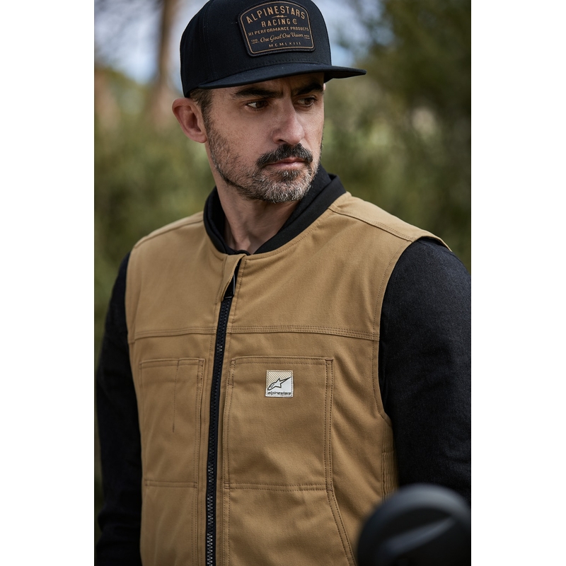 Alpinestars Tech-Air®3 V2 γιλέκο αερόσακου με σύστημα καμβά μαύρο