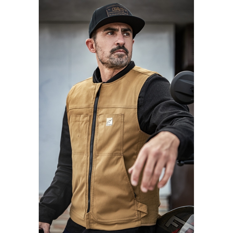 Alpinestars Tech-Air®3 V2 γιλέκο αερόσακου με σύστημα καμβά μαύρο