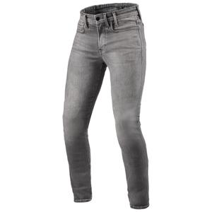 Revit Piston 3 Skinny Cropped μοτοσυκλετιστικό τζιν γκρι