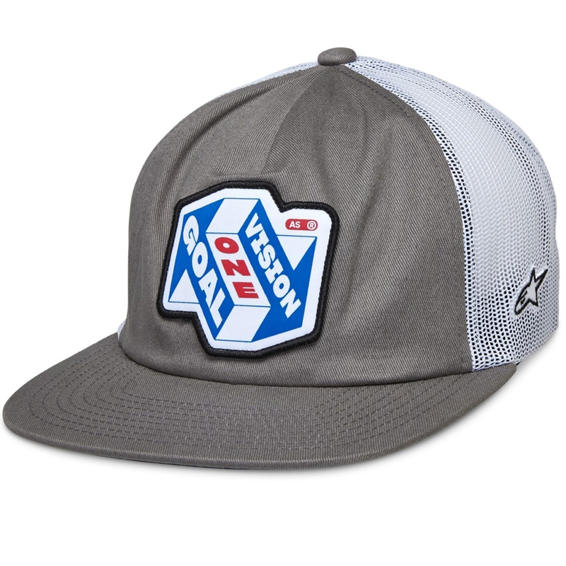 Alpinestars That Way Trucker cap γκρι και λευκό
