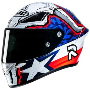 Ολοκληρωμένο κράνος μοτοσικλέτας HJC RPHA 1 Garrett Gerloff Replica MC21 λευκό-μπλε-κόκκινο
