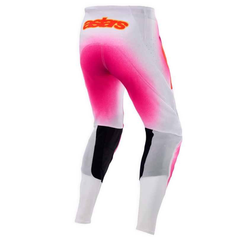 Alpinestars Supertech limited edition MIG fluo ροζ-λευκό-πορτοκαλί παντελόνι motocross