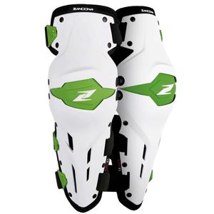 Επιγονατίδες για μοτοσικλέτες Zandona X-Treme Kneeguard λευκό-πράσινο