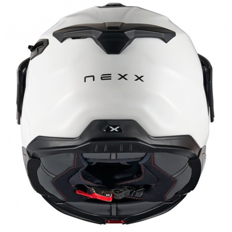 Κράνος μοτοσικλέτας Nexx X.Lifecountry Plain λευκό flip-up