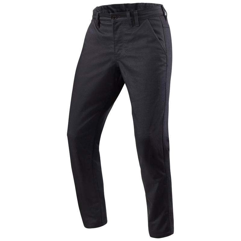 Revit Chino Dean 2 Tapered παντελόνι μοτοσικλέτας Μαύρο