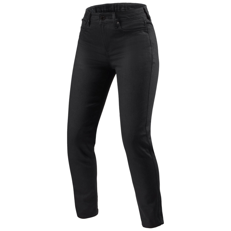 Revit Marzia Skinny Γυναικείο Cropped Motorcycle Jeans Μαύρο