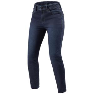 Revit Marzia Skinny Γυναικείο Cropped Motorcycle Jeans Μπλε