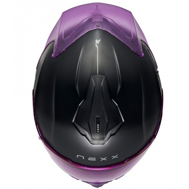 Ενσωματωμένο κράνος μοτοσικλέτας NEXX Y.100R Subsonic ματ μαύρο-ροζ