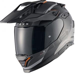 Κράνος μοτοσικλέτας Enduro NEXX Y.TRAVL Quest ματ μαύρο-γκρι