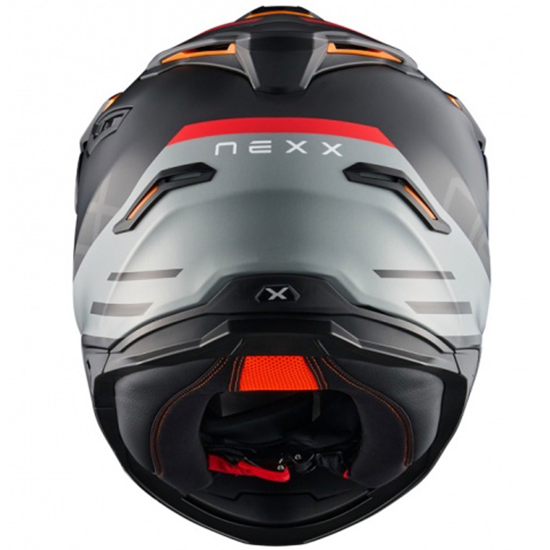 Κράνος μοτοσικλέτας Enduro NEXX Y.TRAVL Quest ματ μαύρο-κόκκινο