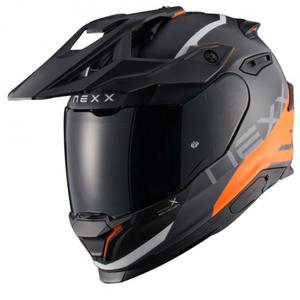 Κράνος μοτοσικλέτας Enduro NEXX Y.TRAVL Quest ματ πορτοκαλί
