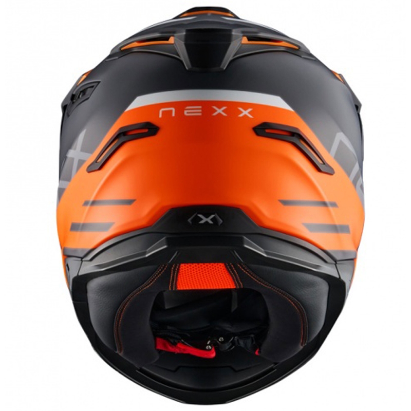 Κράνος μοτοσικλέτας Enduro NEXX Y.TRAVL Quest ματ πορτοκαλί