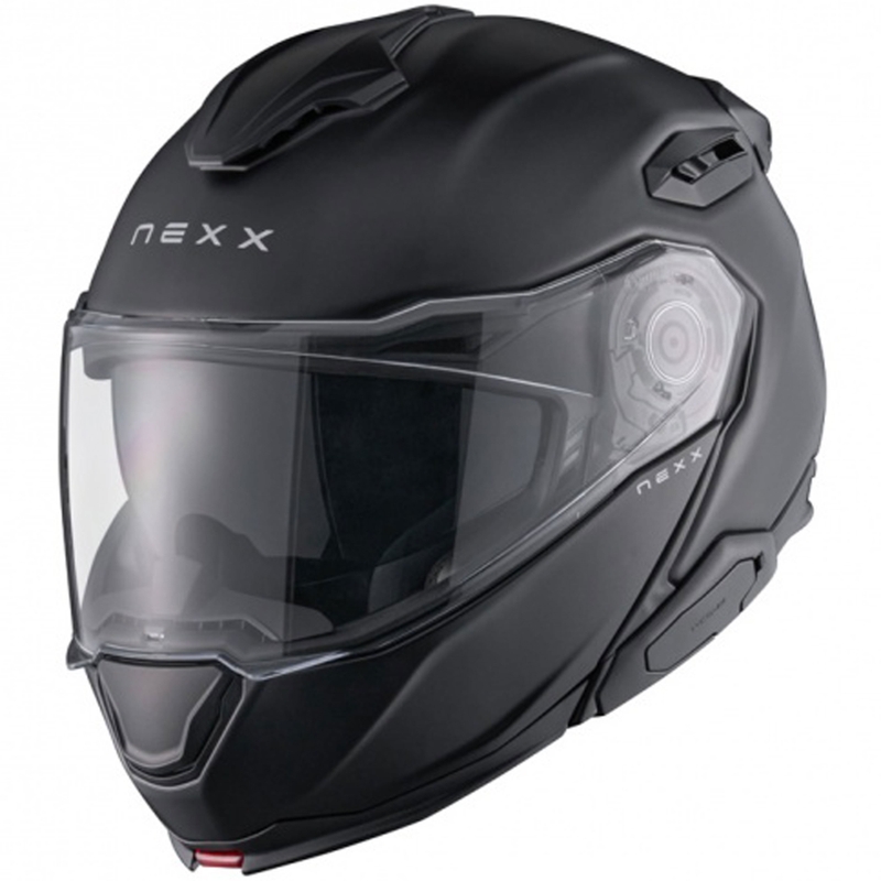 Nexx X.Lifetour Plain μαύρο ματ κράνος μοτοσικλέτας flip-up προσφορά