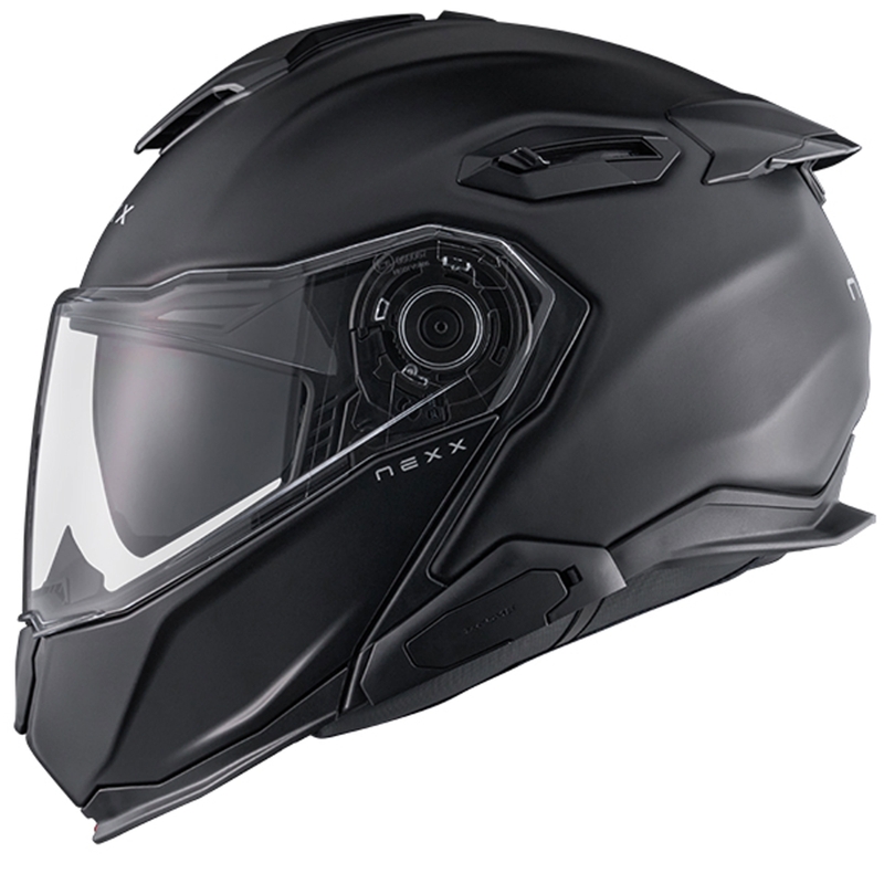 Nexx X.Lifetour Plain μαύρο ματ κράνος μοτοσικλέτας flip-up προσφορά
