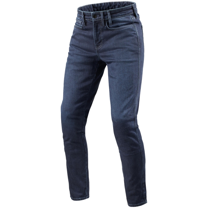 Revit Kai Skinny Mid Blue Stone Τζιν μοτοσικλέτας