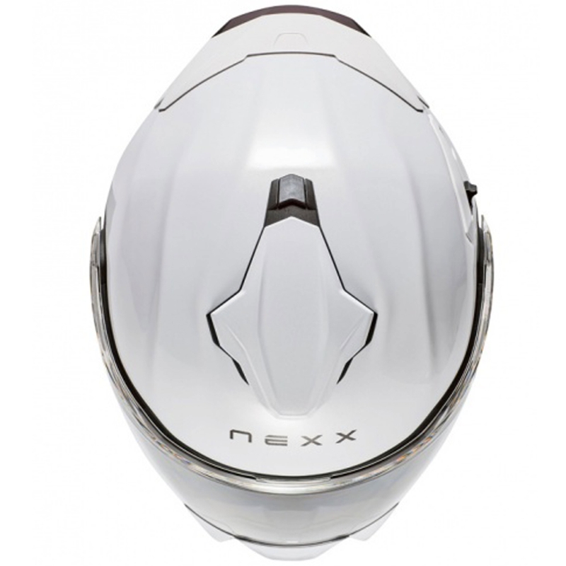 Κράνος μοτοσικλέτας Nexx X.Lifetour Plain ματ λευκό flip-up