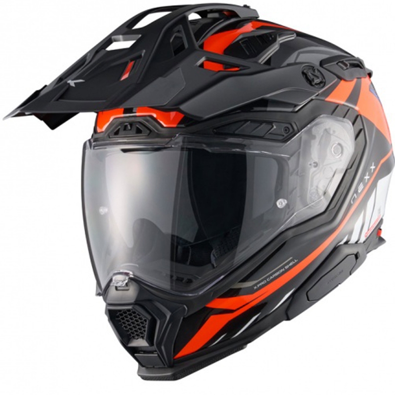 Κράνος μοτοσικλέτας Enduro Nexx X.WED3 Gobi πορτοκαλί και λευκό προσφορά