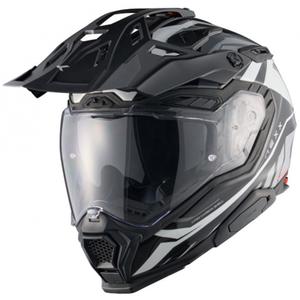 Κράνος μοτοσικλέτας Enduro Nexx X.WED3 Gobi λευκό-γκρι