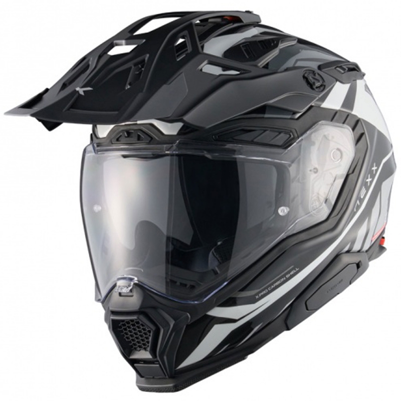 Κράνος μοτοσικλέτας Enduro Nexx X.WED3 Gobi λευκό-γκρι