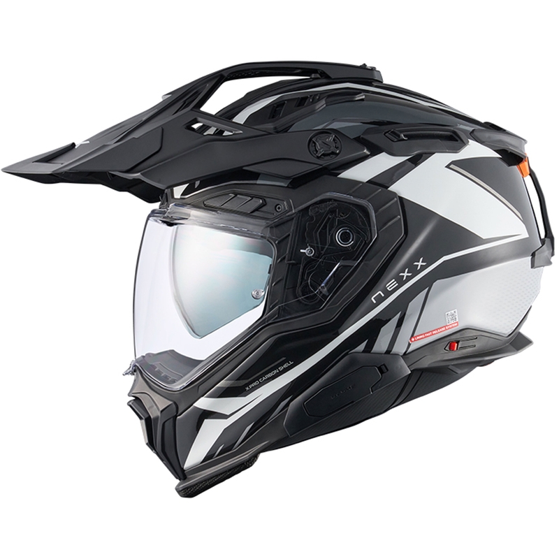 Κράνος μοτοσικλέτας Enduro Nexx X.WED3 Gobi λευκό-γκρι
