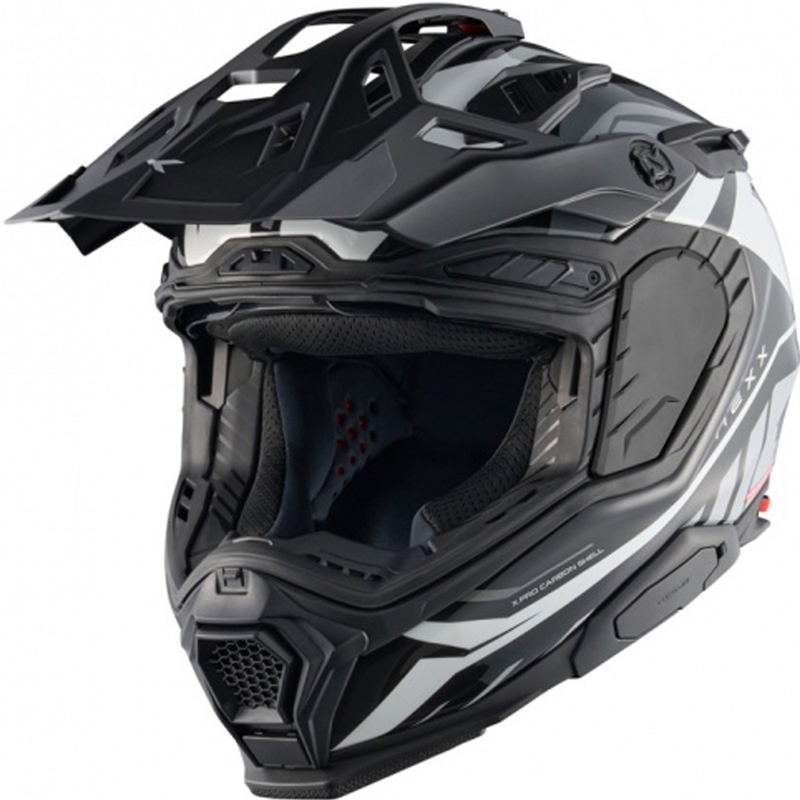Κράνος μοτοσικλέτας Enduro Nexx X.WED3 Gobi λευκό-γκρι