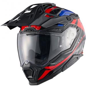 Κράνος μοτοσικλέτας Enduro Nexx X.WED3 Gobi μπλε-κόκκινο