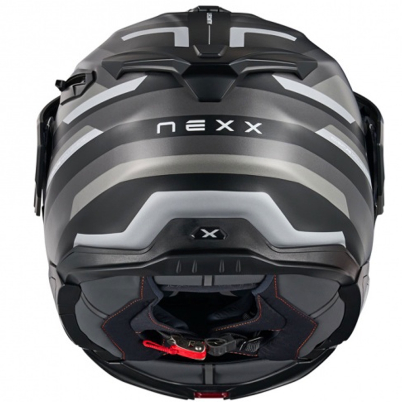 Αναδιπλούμενο κράνος μοτοσικλέτας Nexx X.Lifecountry Westbound ματ μαύρο-γκρι