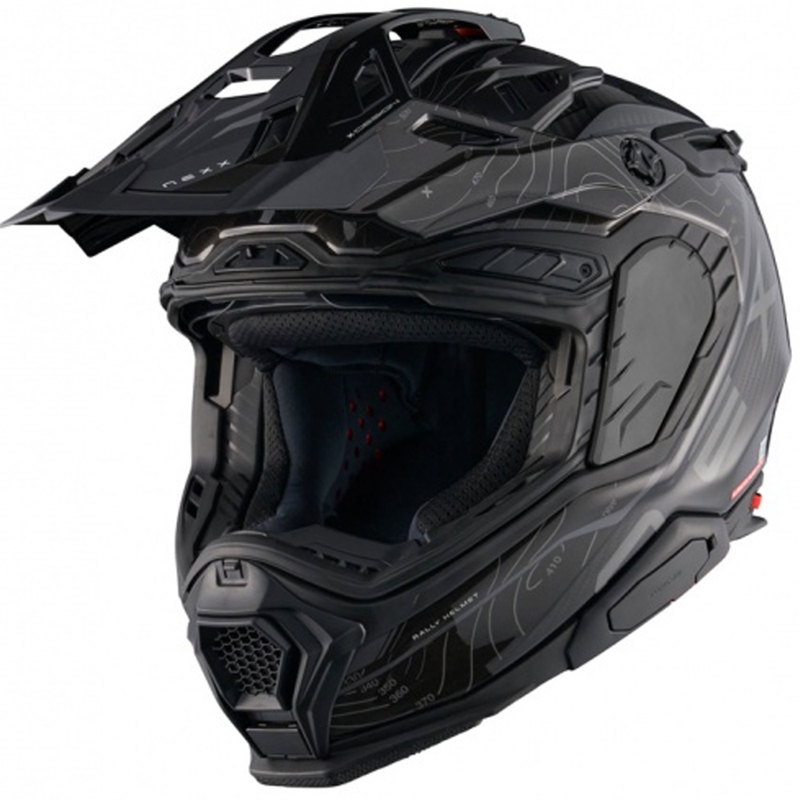 Κράνος μοτοσικλέτας Enduro Nexx X.WED3 Furka μαύρο-γκρι