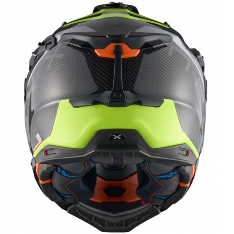 Κράνος μοτοσικλέτας Enduro Nexx X.WED3 Furka γκρι-φλούο κίτρινο