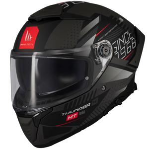 MT Thunder 4 SV Luminence ολοκληρωμένο κράνος μοτοσικλέτας μαύρο ματ