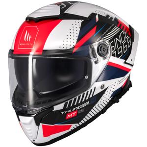 MT Thunder 4 SV Luminence μπλε ενσωματωμένο κράνος μοτοσικλέτας
