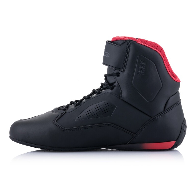 Alpinestars Faster 3 Rideknit Black-Red-Fluo Yellow-Grey μπότες μοτοσικλέτας