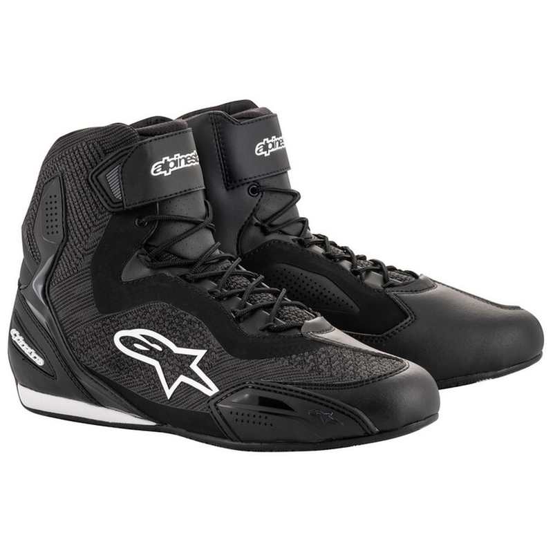 Alpinestars Faster 3 Rideknit Μαύρες μπότες μοτοσικλέτας