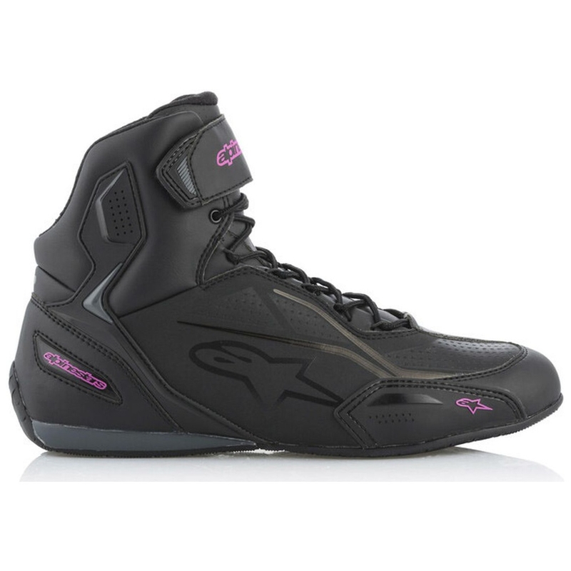Alpinestars Stella Faster 3 Γυναικείες μπότες μοτοσικλέτας Μαύρο και Μωβ