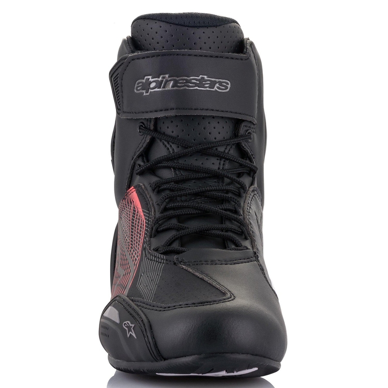 Alpinestars Γυναικείες μπότες μοτοσικλέτας Stella Faster 3 Μαύρο-Ασημί-Ροζ