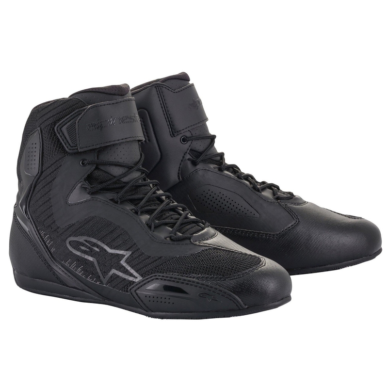 Alpinestars Stella Faster-3 Rideknit Black-Grey Anthracite Γυναικείες μπότες μοτοσικλέτας