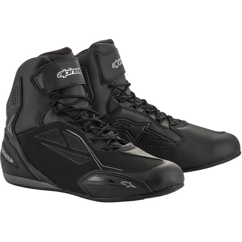 Alpinestars Stella Faster 3 Drystar Γυναικείες μπότες μοτοσικλέτας σε μαύρο και ασημί χρώμα