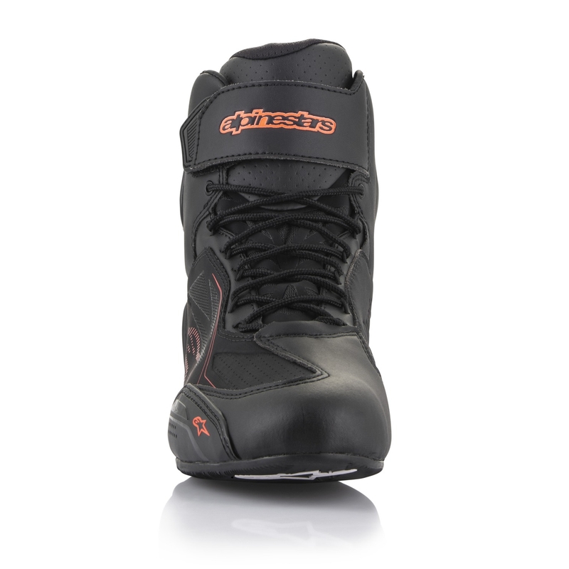 Alpinestars Faster 3 Drystar Black-Fluo Red Μπότες μοτοσικλέτας
