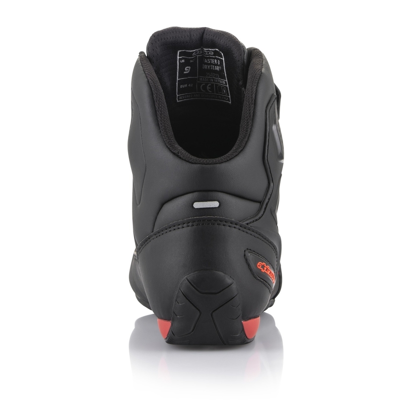Alpinestars Faster 3 Drystar Black-Fluo Red Μπότες μοτοσικλέτας