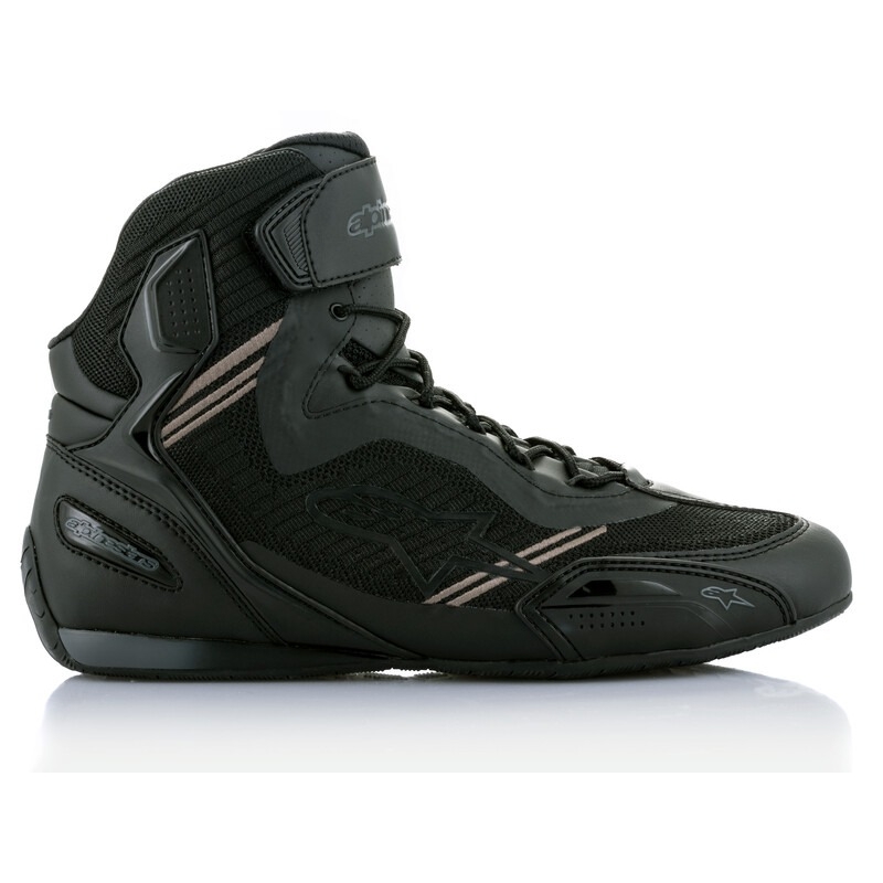 Alpinestars Faster 3 Rideknit Μαύρες μπότες μοτοσικλέτας