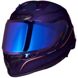 Ενσωματωμένο κράνος για μοτοσικλέτα Nexx X.R3R Hagibis Carbon μοβ