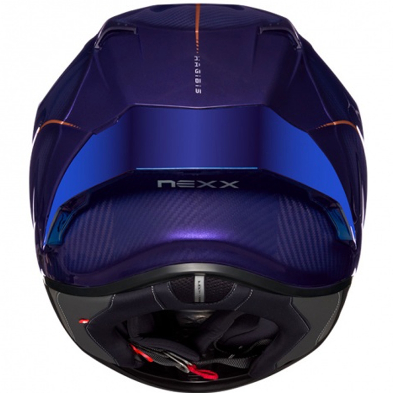Ενσωματωμένο κράνος για μοτοσικλέτα Nexx X.R3R Hagibis Carbon μοβ