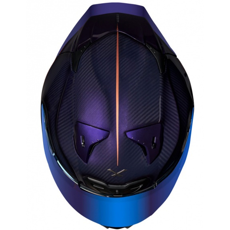 Ενσωματωμένο κράνος για μοτοσικλέτα Nexx X.R3R Hagibis Carbon μοβ