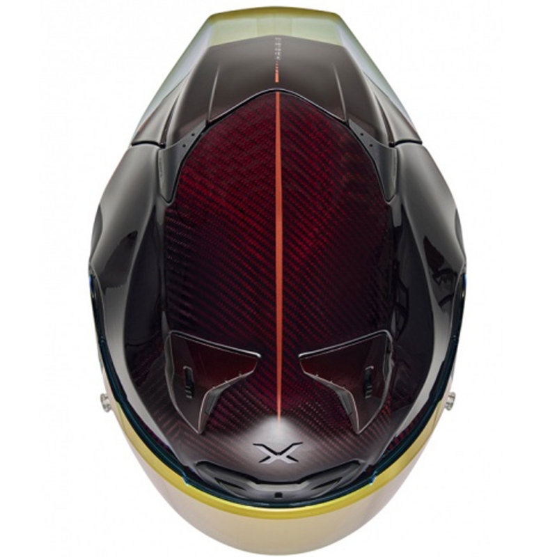 Ενσωματωμένο κράνος για μοτοσικλέτα Nexx X.R3R Hagibis Carbon κόκκινο
