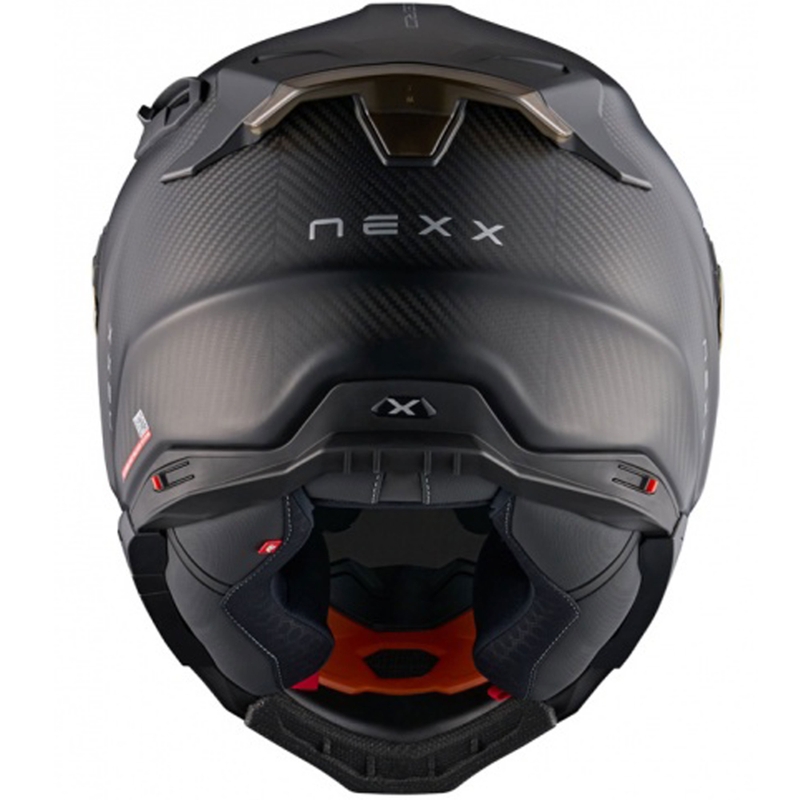 Ενσωματωμένο κράνος μοτοσικλέτας Nexx X.WST3 Zero PRO Carbon ματ χρυσό