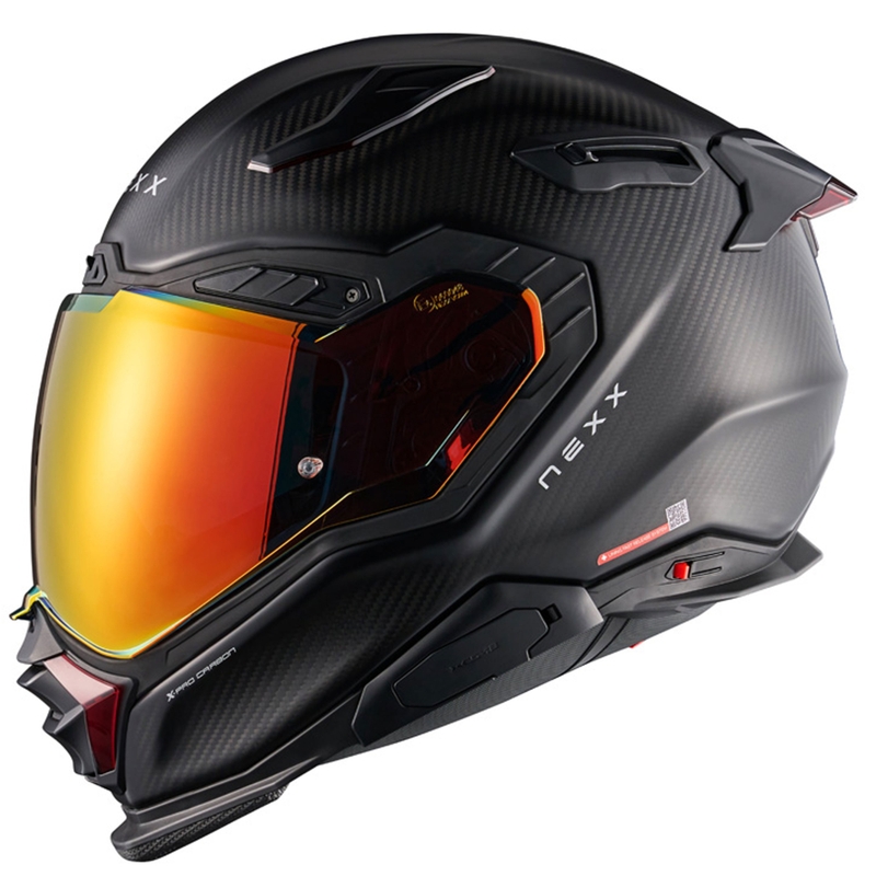 Ακέραιο κράνος μοτοσικλέτας Nexx X.WST3 Zero PRO Carbon ματ κόκκινο