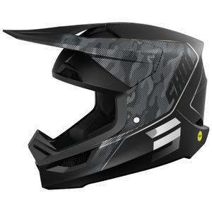 Κράνος Motocross Shot Camo Tactic ματ μαύρο-γκρι