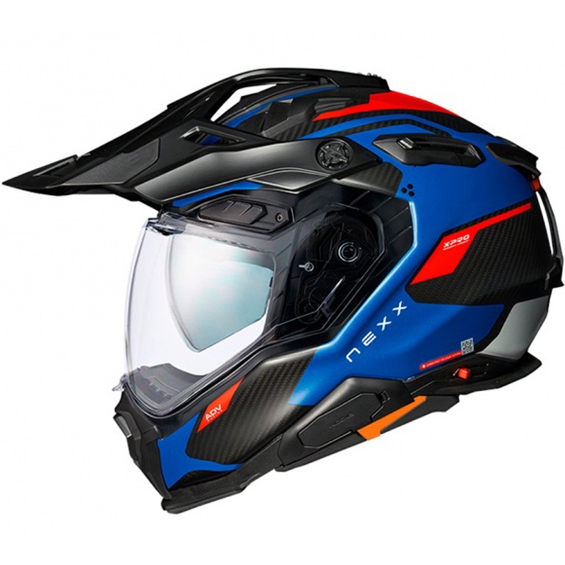 Κράνος Enduro Nexx X.WED3 Keyo μπλε-κόκκινο προσφορά