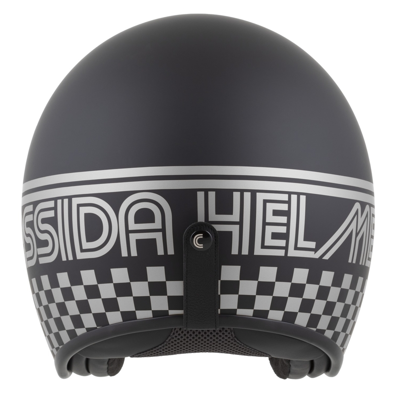 Κράνος μοτοσυκλέτας Cassida Oxygen 2.0 Rondo ανοιχτής όψης μαύρο-ασημί ματ